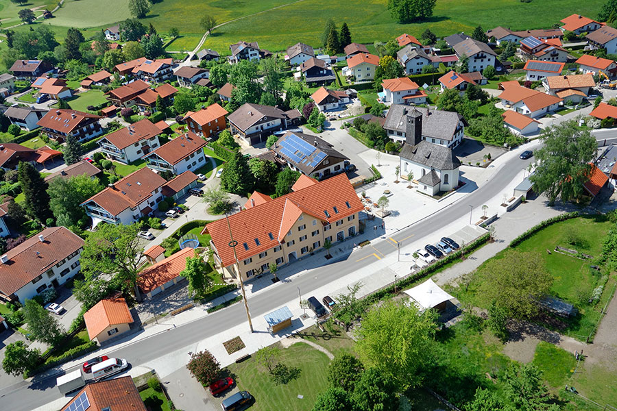 Blick auf Mietenkam